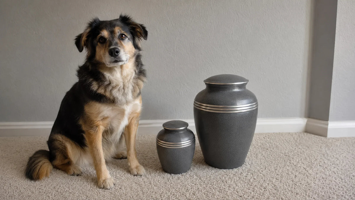 What Size Urn Do I Need for My Dog’s Ashes?