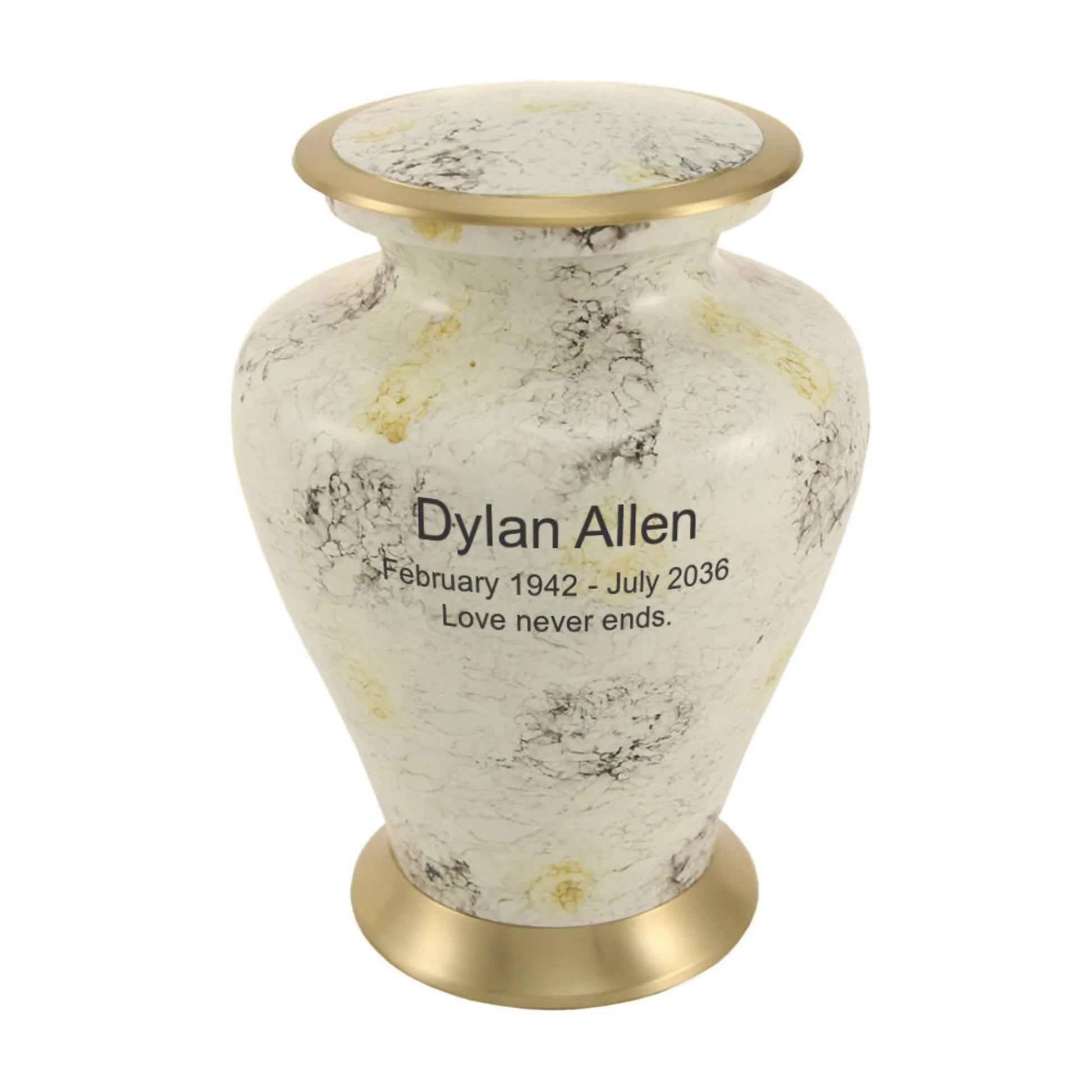 Glenwood White Marble Large/Adult