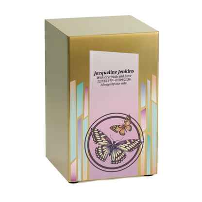 Life Canvas Butterflies Bronze