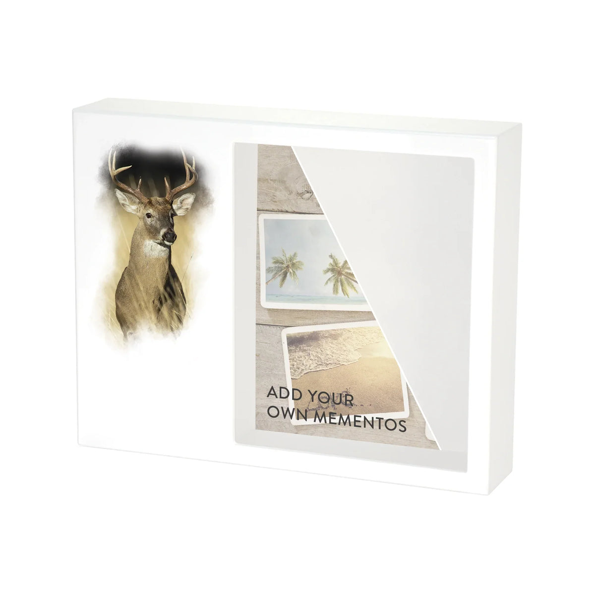 Shadowbox Remembrance Whie-Tailed Deer