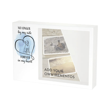 Shadowbox Remembrance Forever Dog Blue
