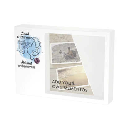 Shadowbox Remembrance Loved Beyond Cat Blue