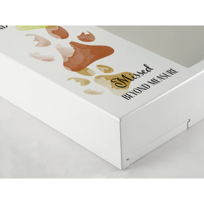 Shadowbox Remembrance Loved Beyond Red