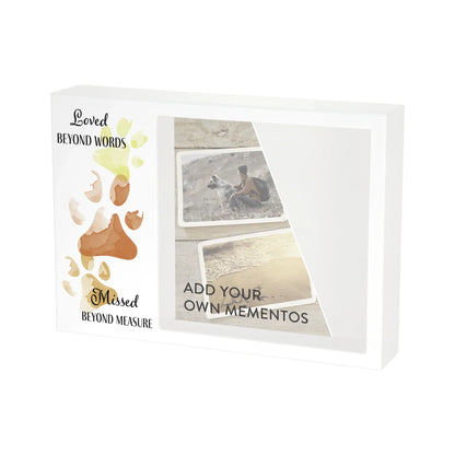 Shadowbox Remembrance Loved Beyond Red