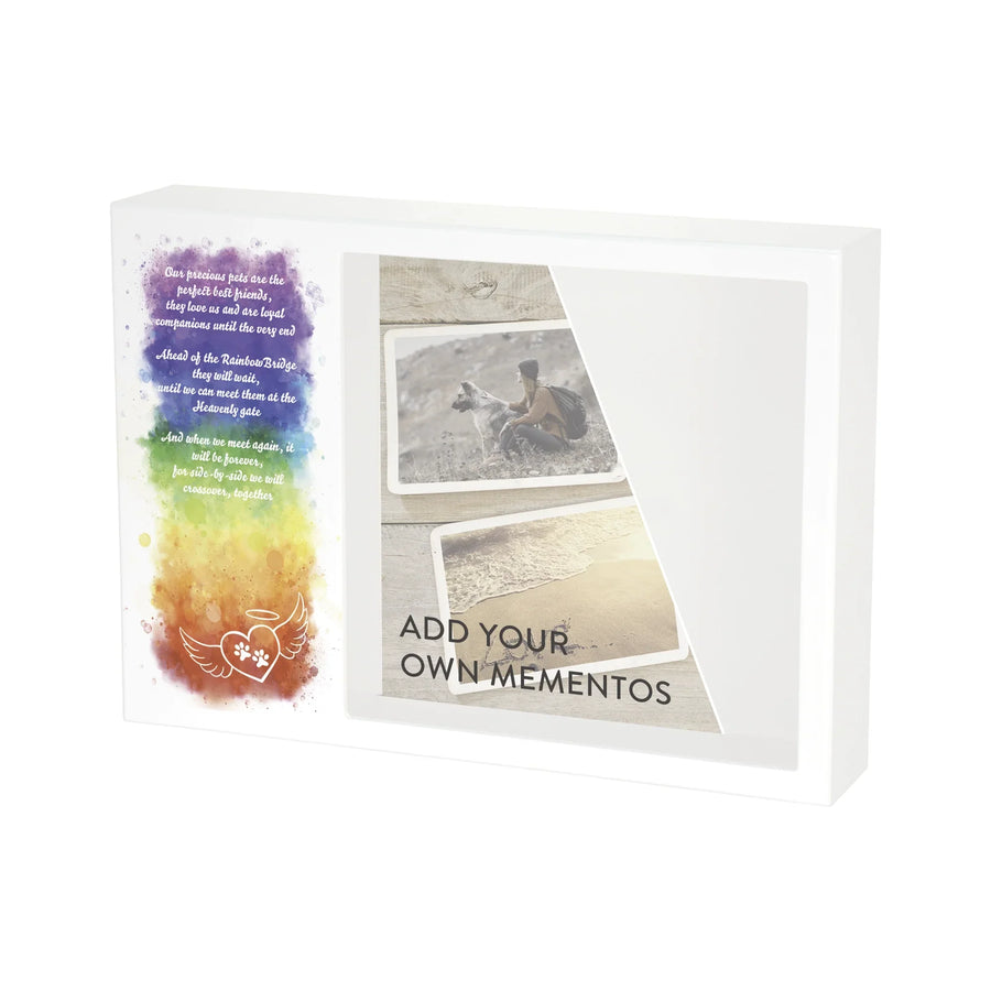 Shadowbox Remembrance Rainbow Bridge