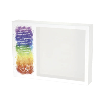 Shadowbox Remembrance Rainbow Bridge