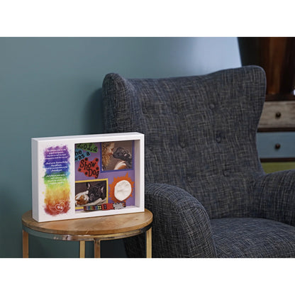 Shadowbox Remembrance Rainbow Bridge