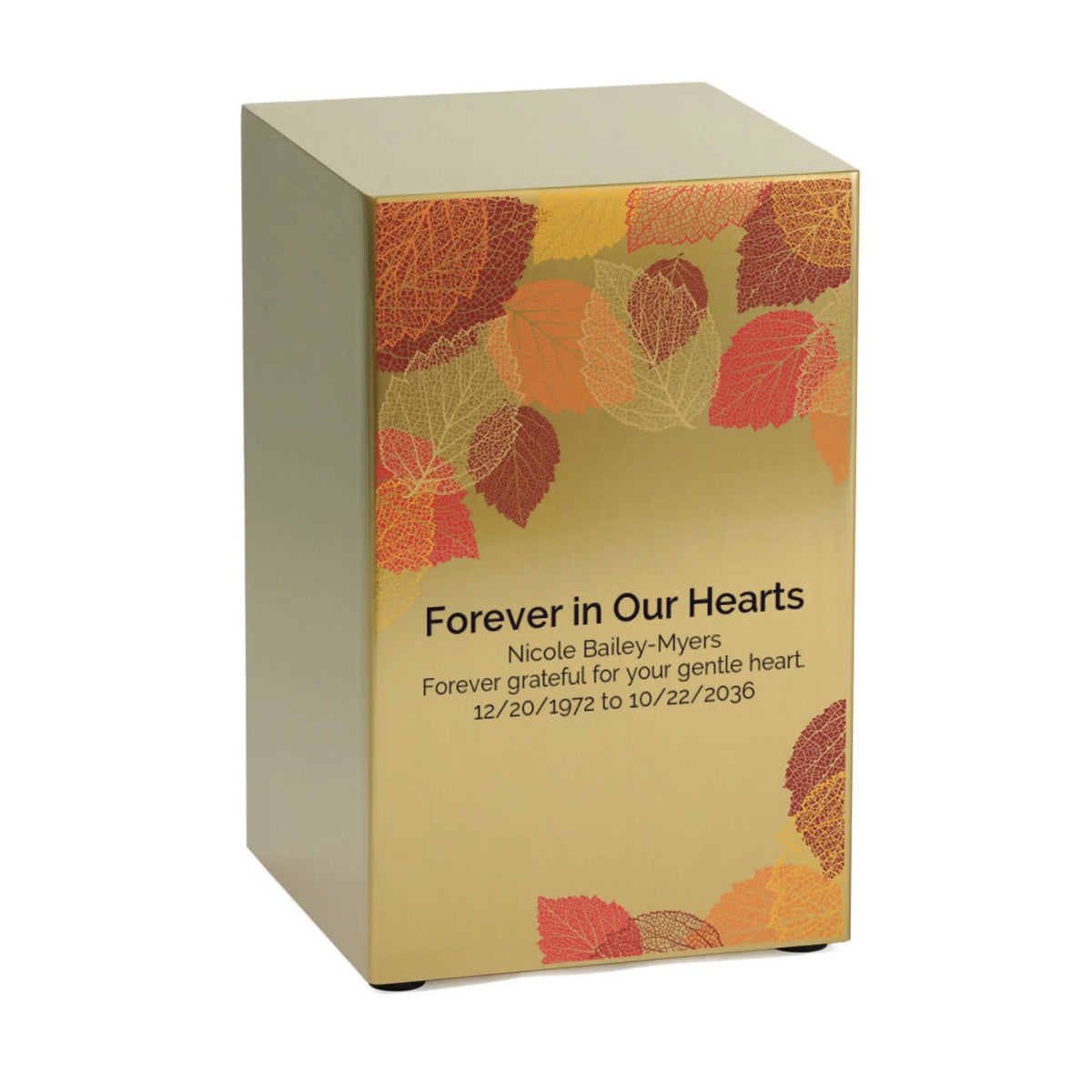 Life Canvas Foliage Bronze, Right Side