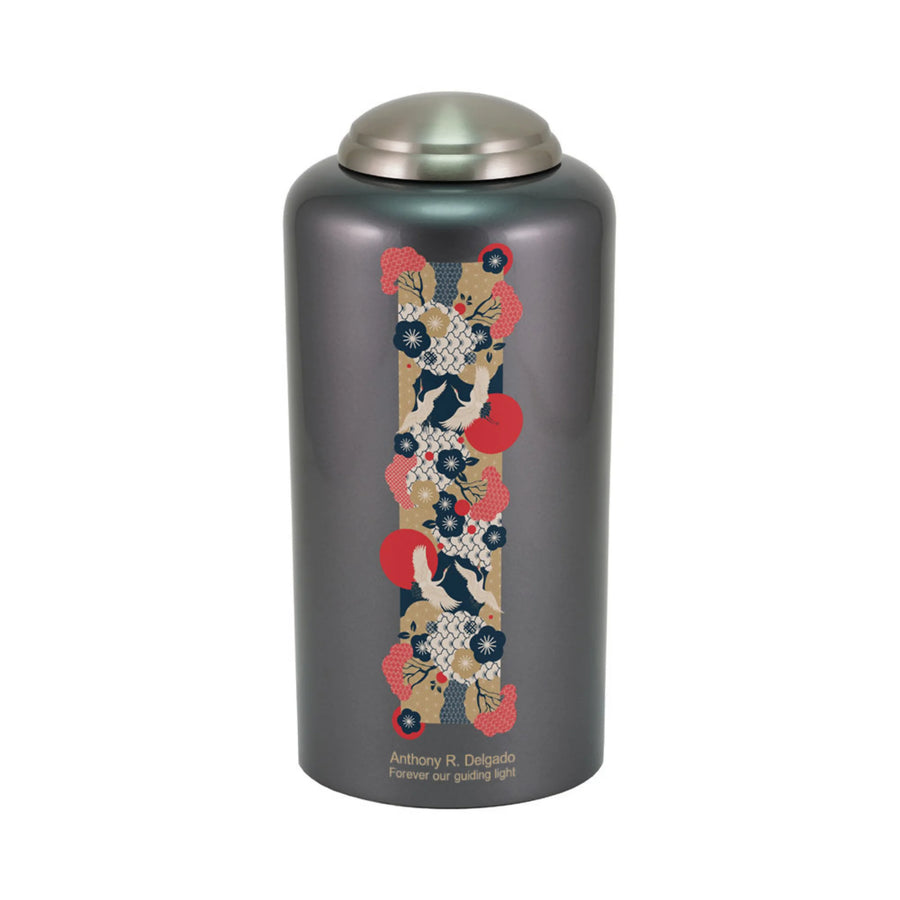 Enchanted Essence Cranes Dark Gray Large/Adult