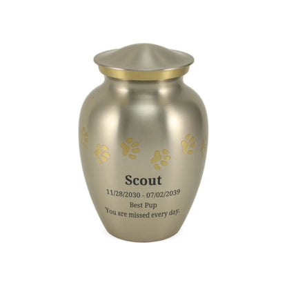 Classic Paws Pewter Small