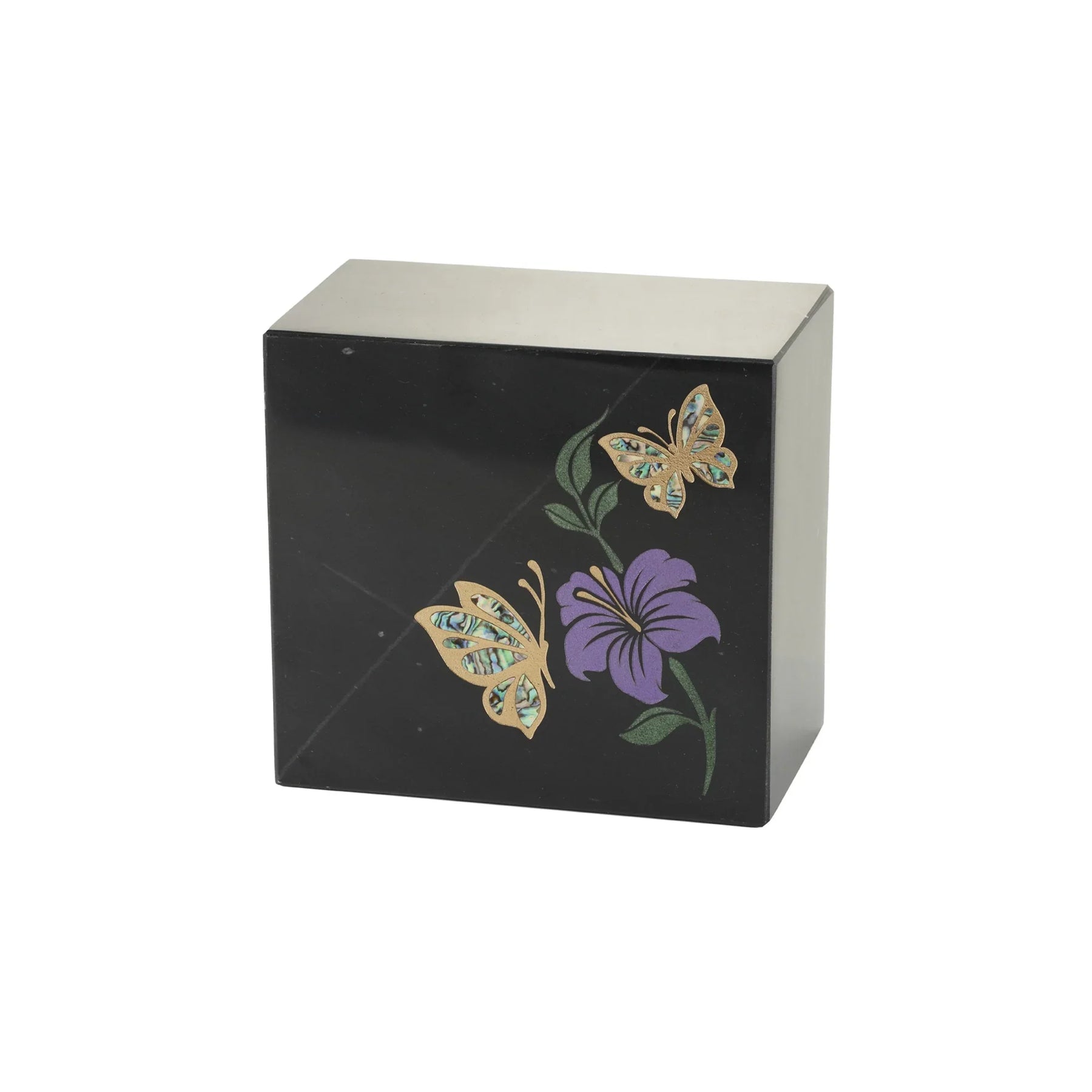 Monumental Memorials Butterfly Purple Black