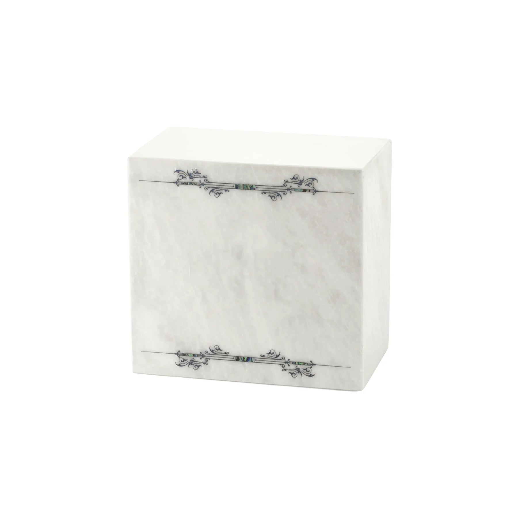 Monumental Memorials Scroll Dark Blue White