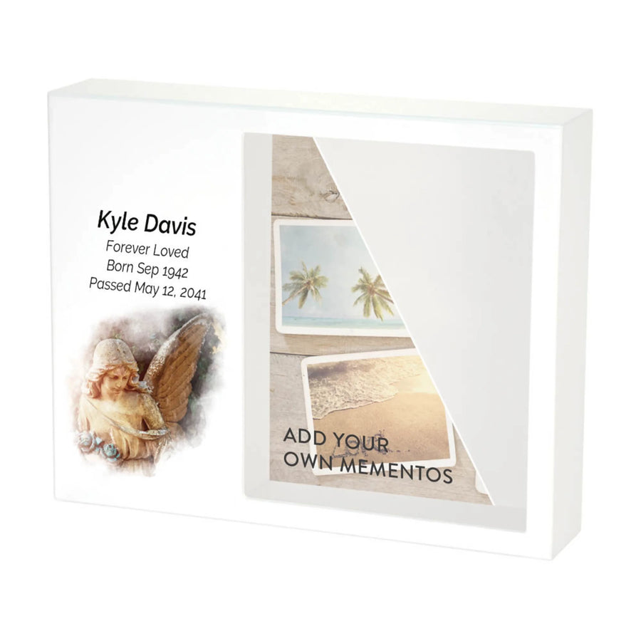 Shadowbox Remembrance Angel