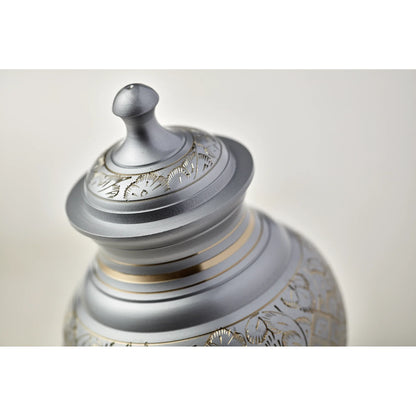 Silver Engraved Medium