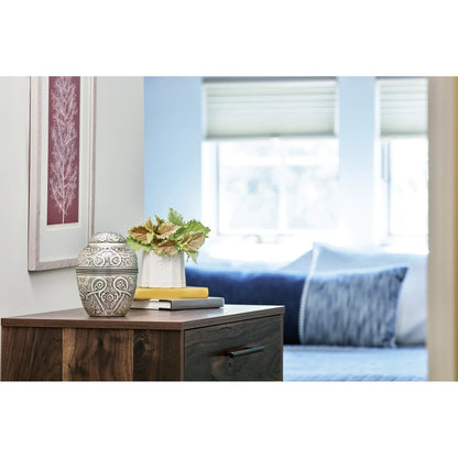 Silver Embossed Small