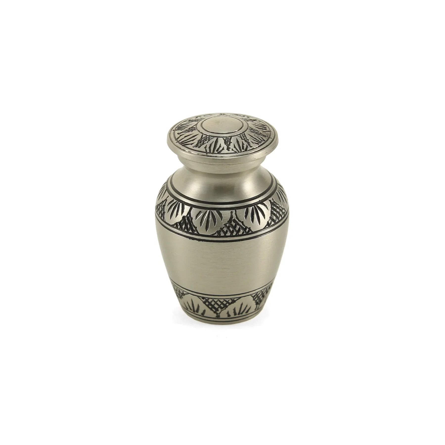 Athena Pewter Mini Keepsake w/ Velvet Bag