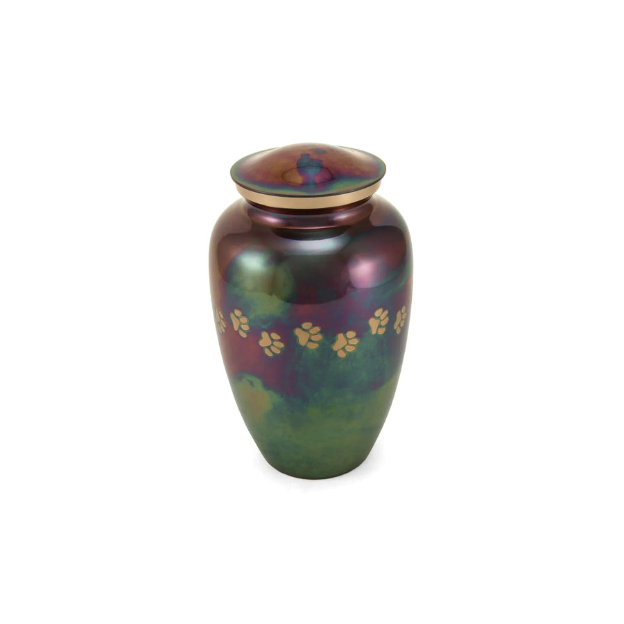 Classic Paws Raku Large Pet or Family Pet Urn
