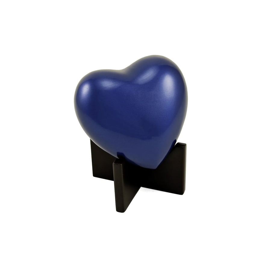 Arielle Heart Urn Sky Blue