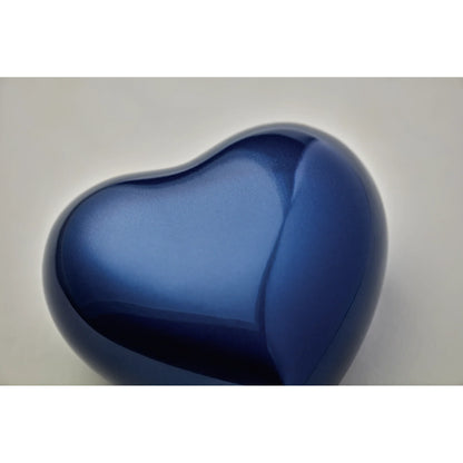 Arielle Heart Urn Sky Blue