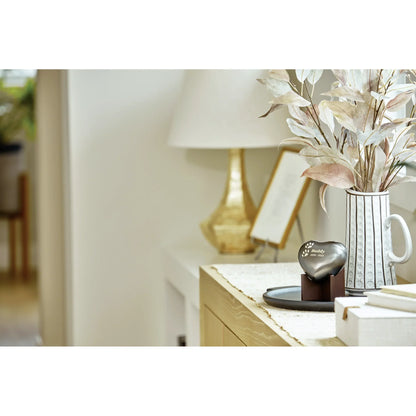 Arielle Heart Urn Slate Paw