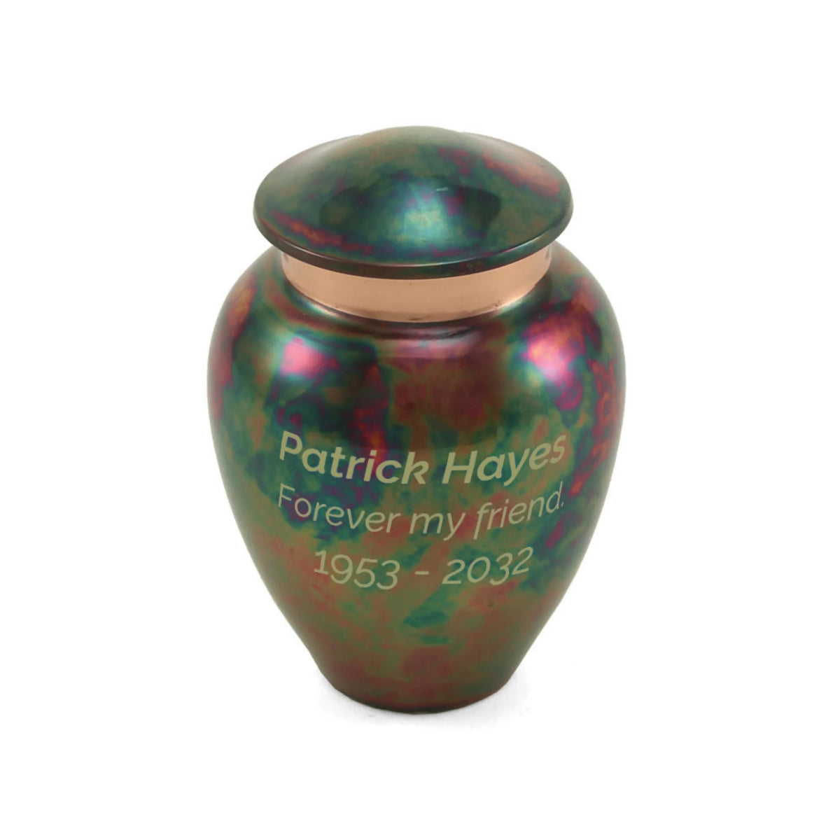 Raku Mini Keepsake w/ Velvet Bag