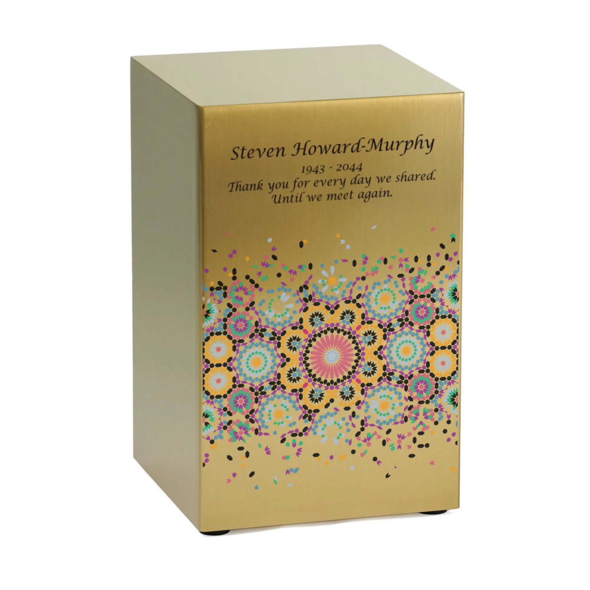 Life Canvas Mosaic Bronze