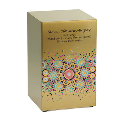 Life Canvas Mosaic Bronze