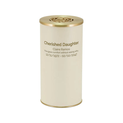 Cascade Scatter Geneva Rose Ivory Large/Adult