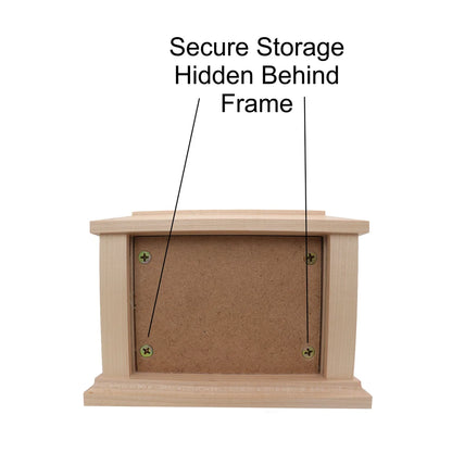 Maple Pet Urn | Rectangle Base