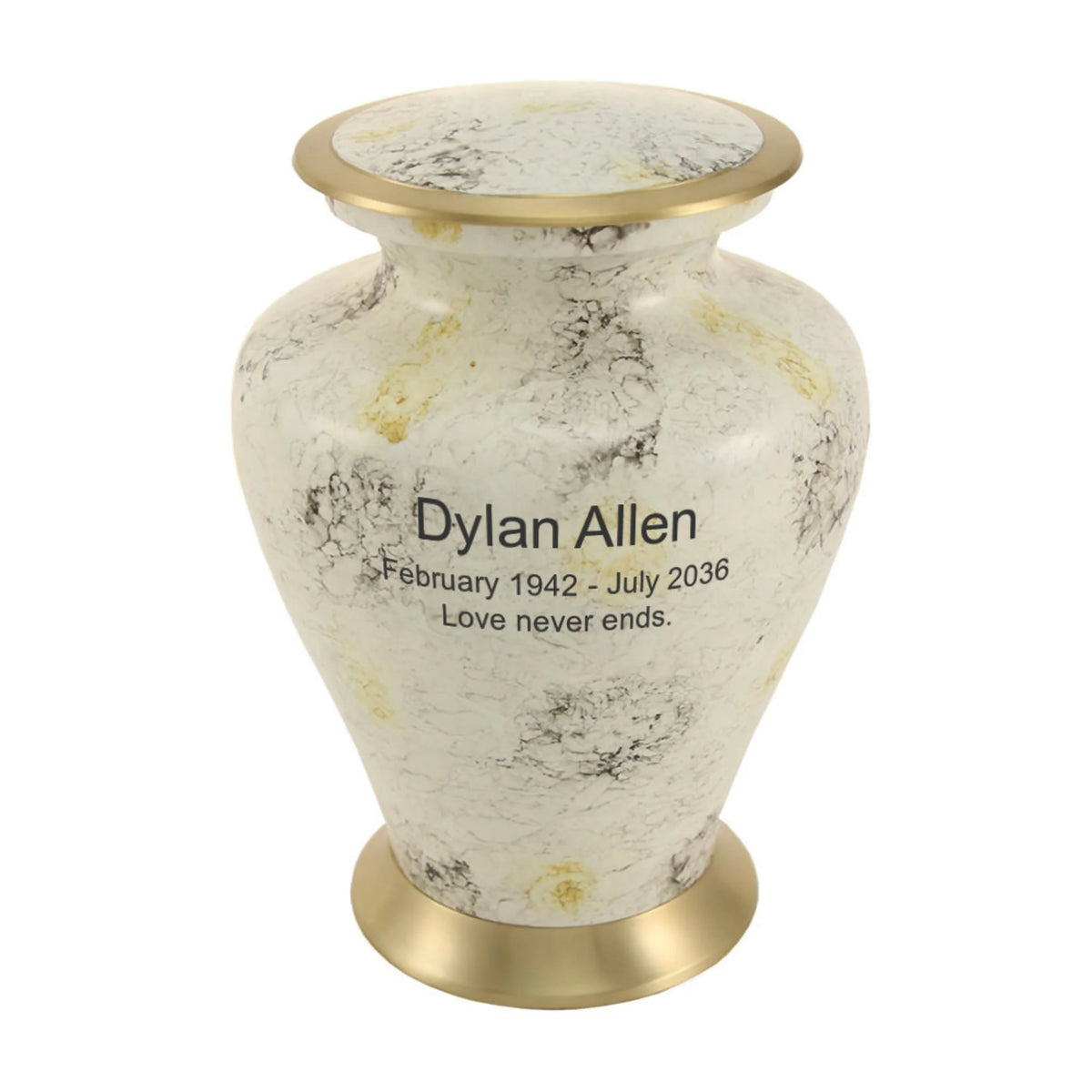 Glenwood White Marble Large/Adult