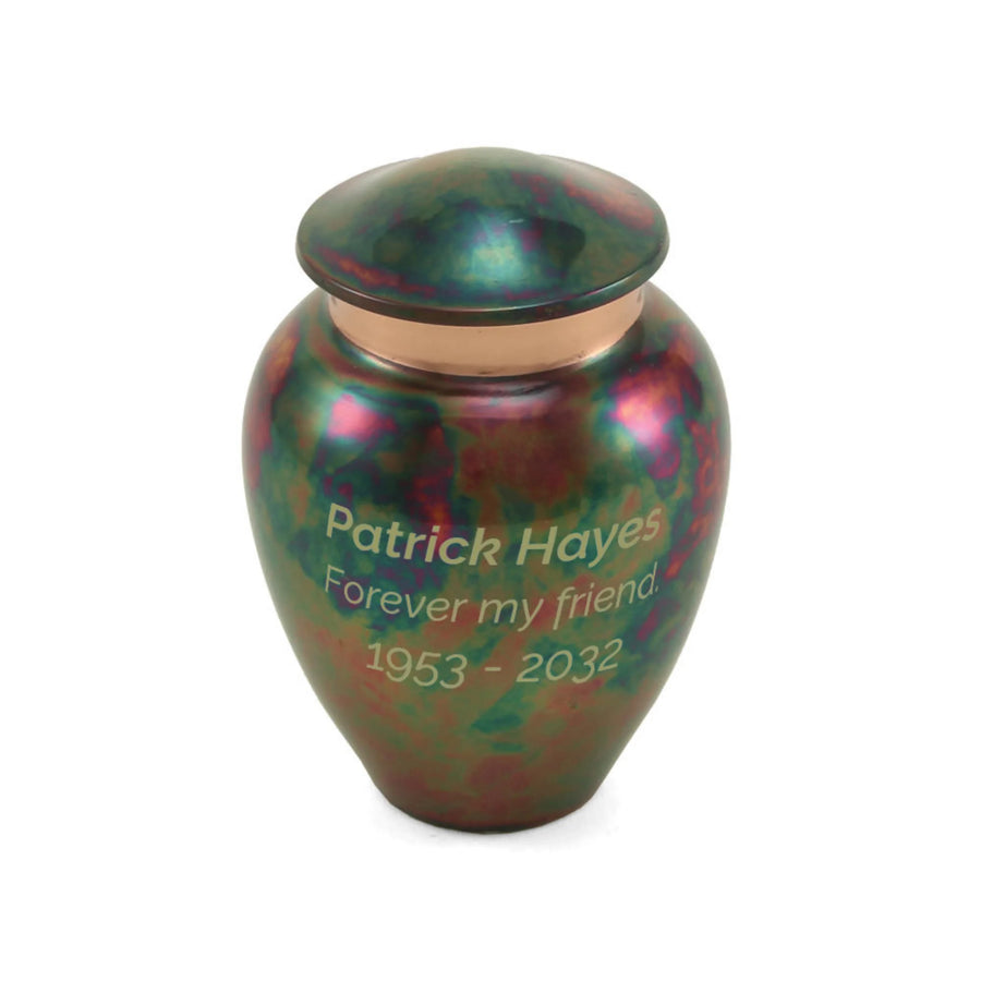 Raku Mini Keepsake w/ Velvet Bag