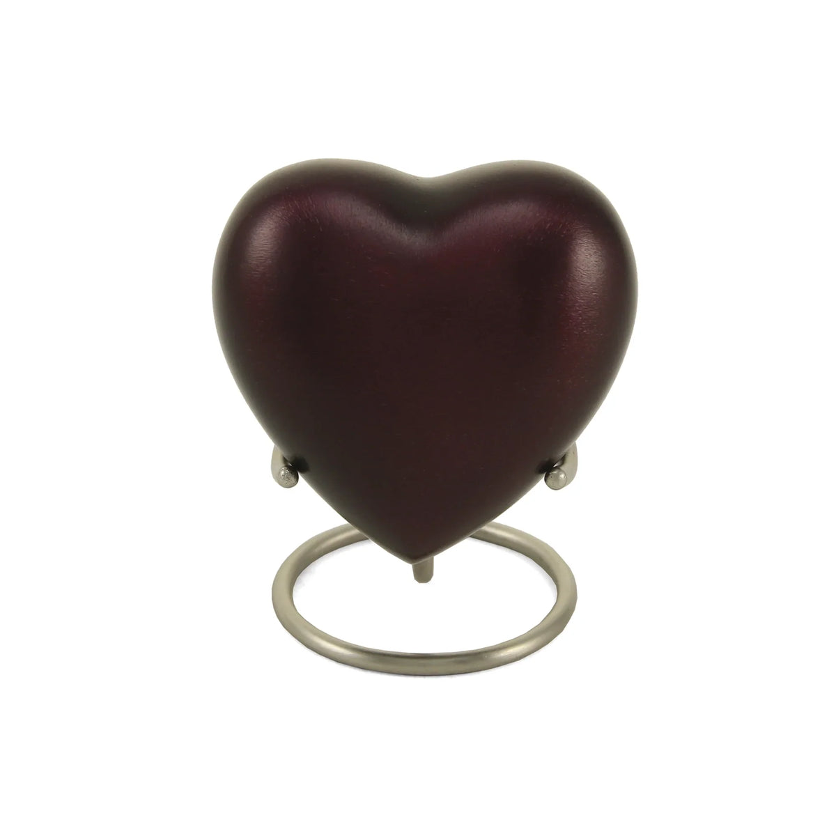 Monterey Ruby Heart Keepsake w/ Velvet Box