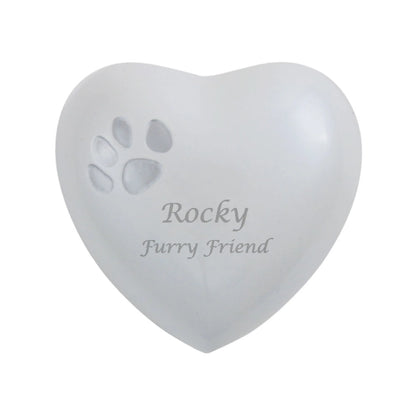 Odyssey Pearl Heart Keepsake