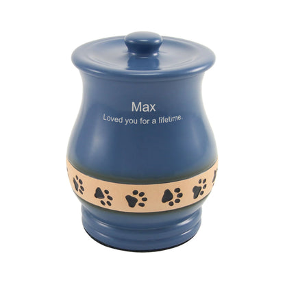 Blue Paw Print Small