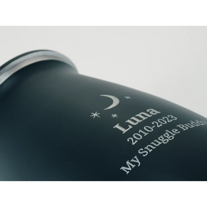 Nouveau Teal Sapphire Large Pet or Family Pet Urn