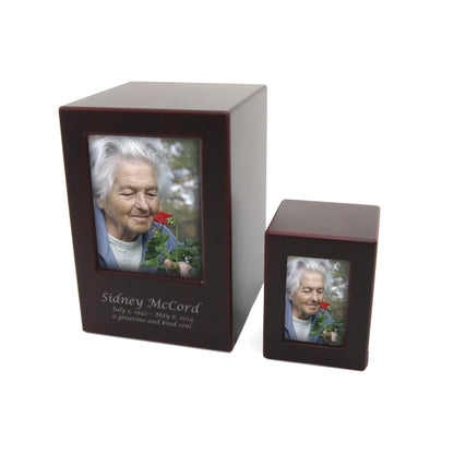 Photo Urn Cherry Large/Adult