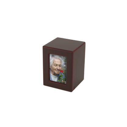 Photo Urn Cherry Petite/Keepsake