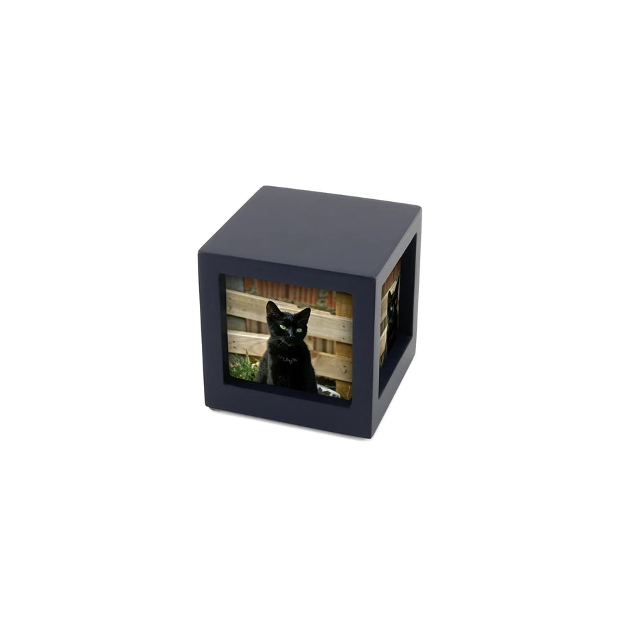 Photo Cube Navy Petite