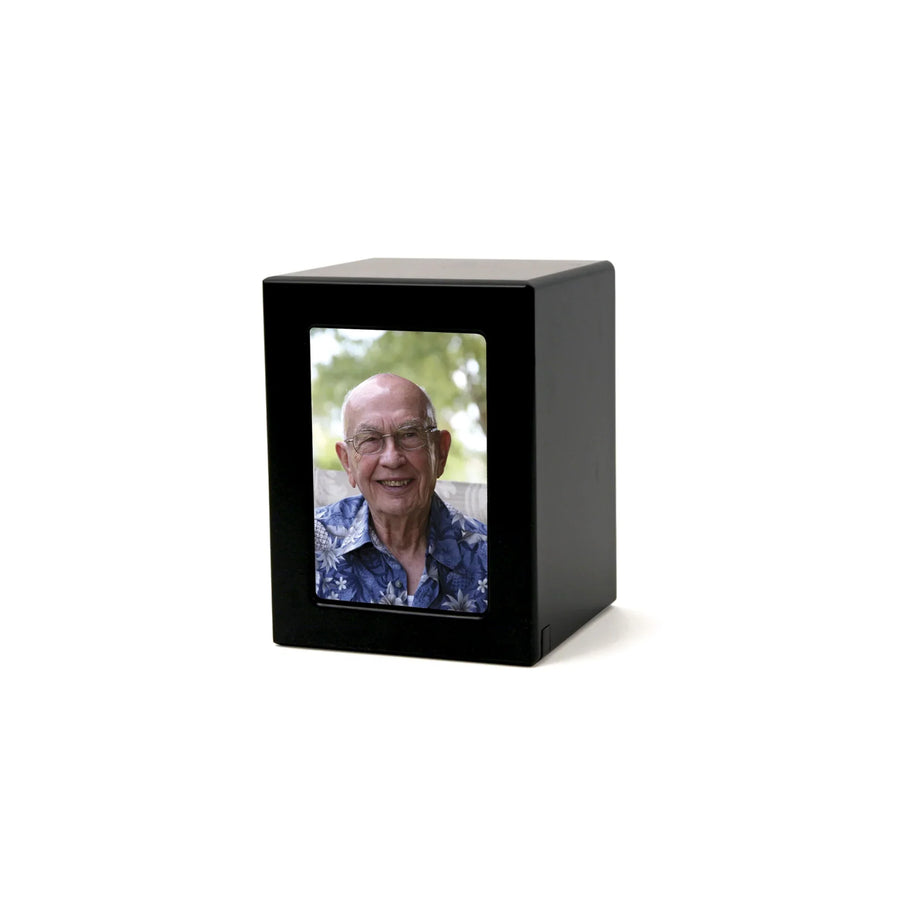 Photo Urn Black Petite/Keepsake