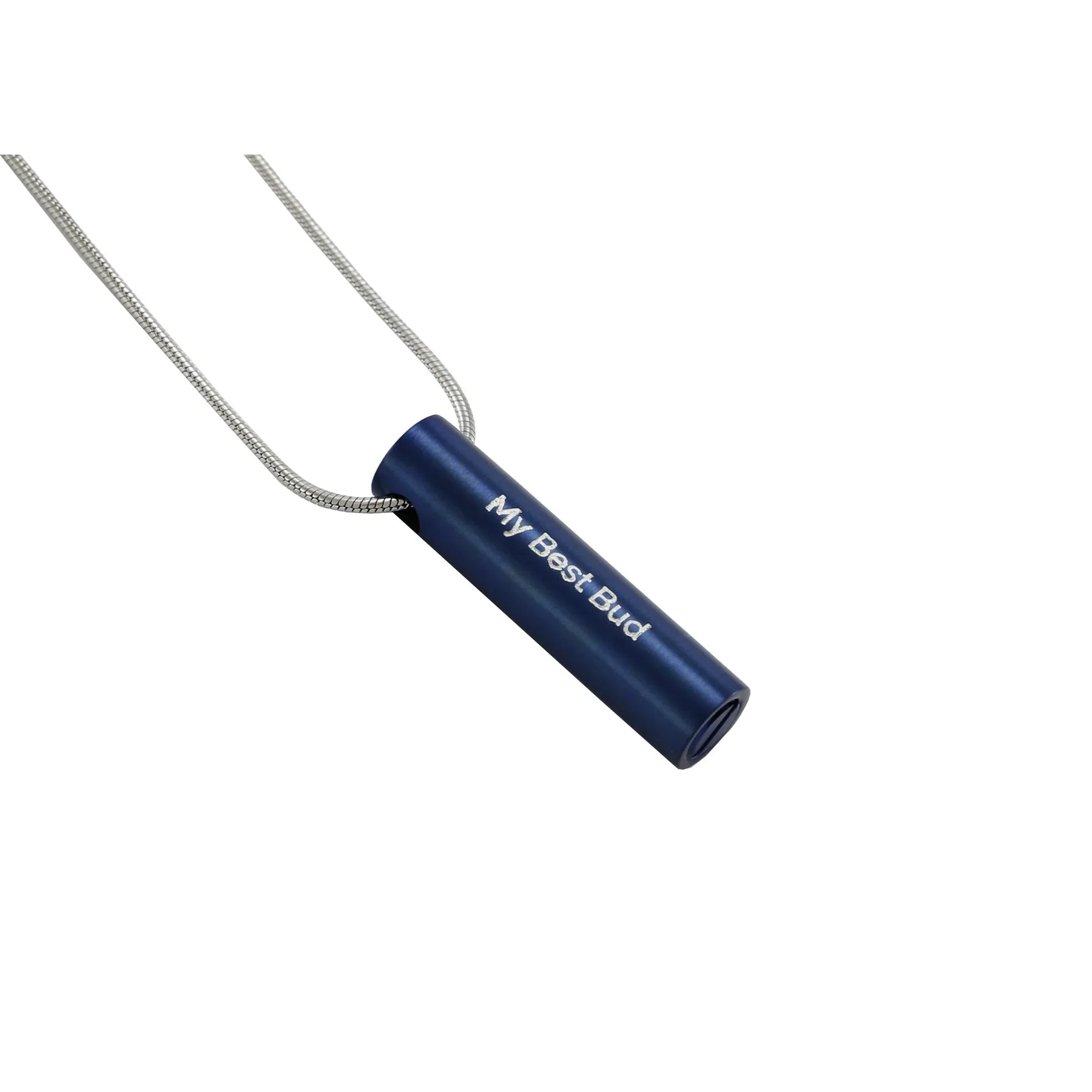 Cylinder Blue - includes 19" chain