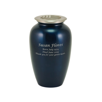 Cascade Scatter Classic Flag Midnight Blue Large/Adult