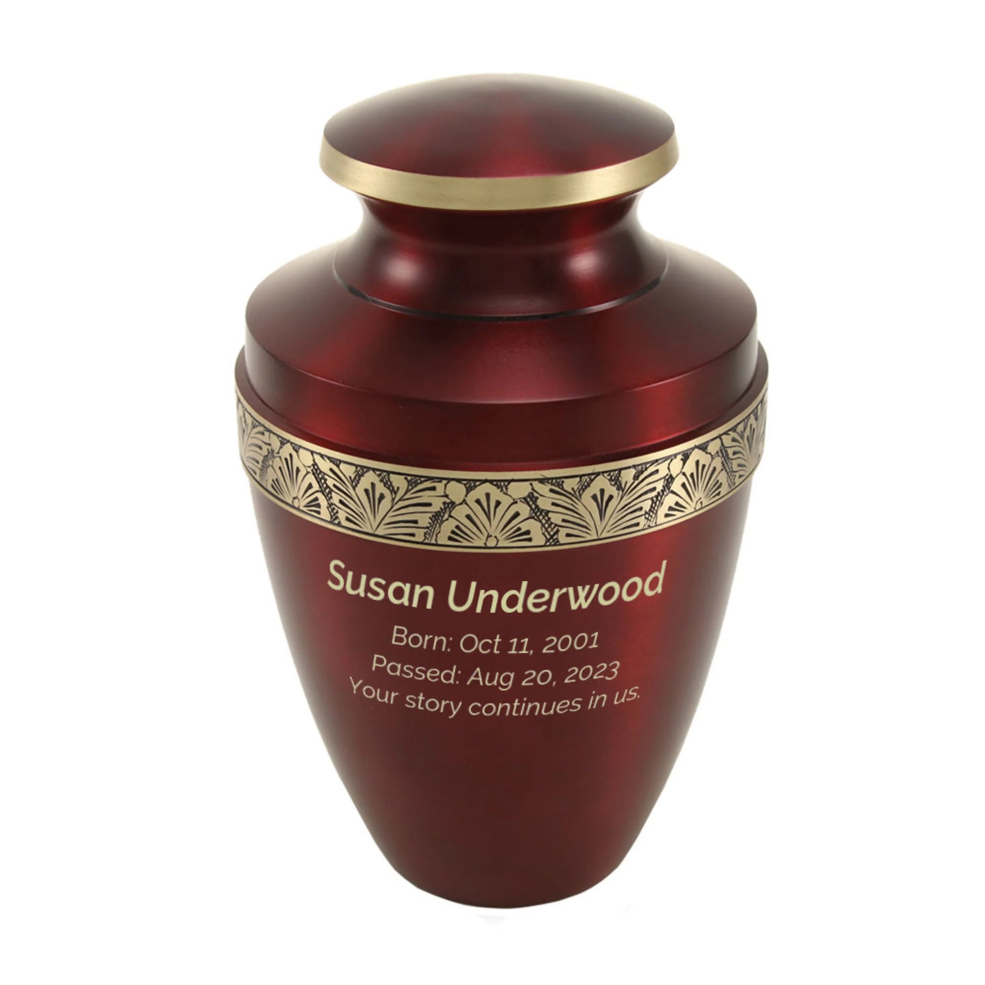 Grecian Crimson Large/Adult