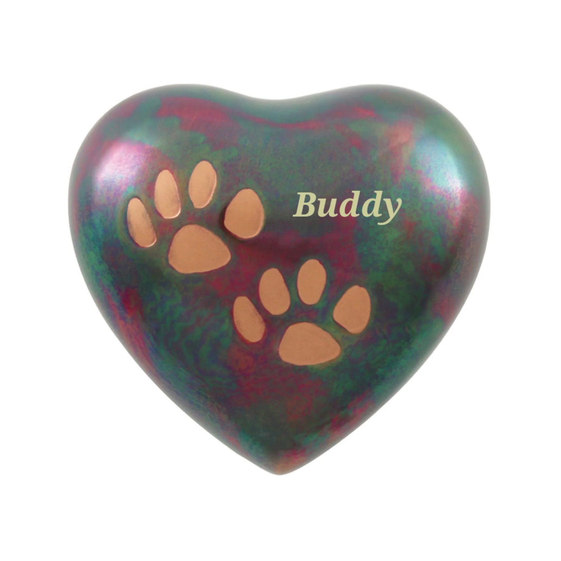 Odyssey Raku Heart Keepsake