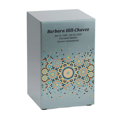 Life Canvas Mosaic Pewter