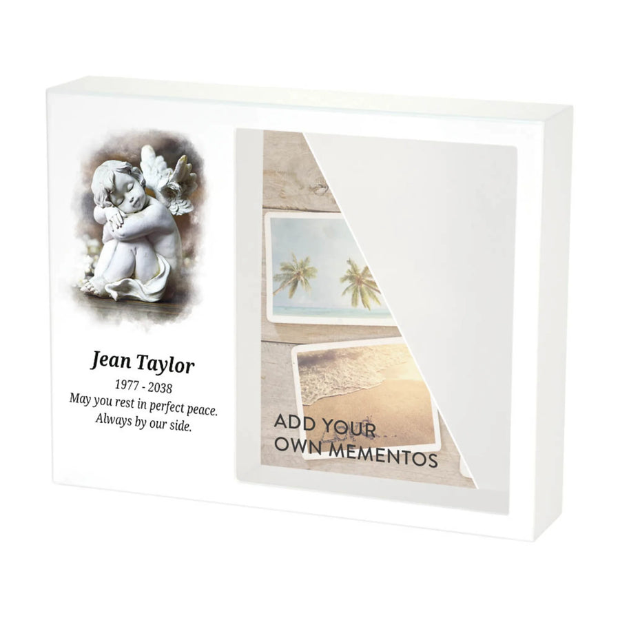 Shadowbox Remembrance Cherub