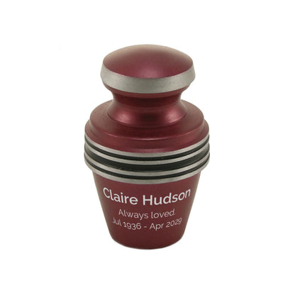 Grecian Magenta Mini Keepsake w/ Velvet Bag