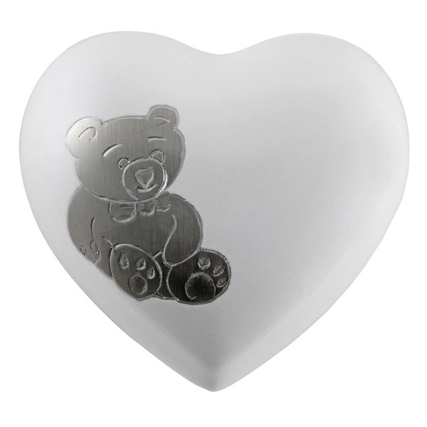 Teddy Bear Heart Urn