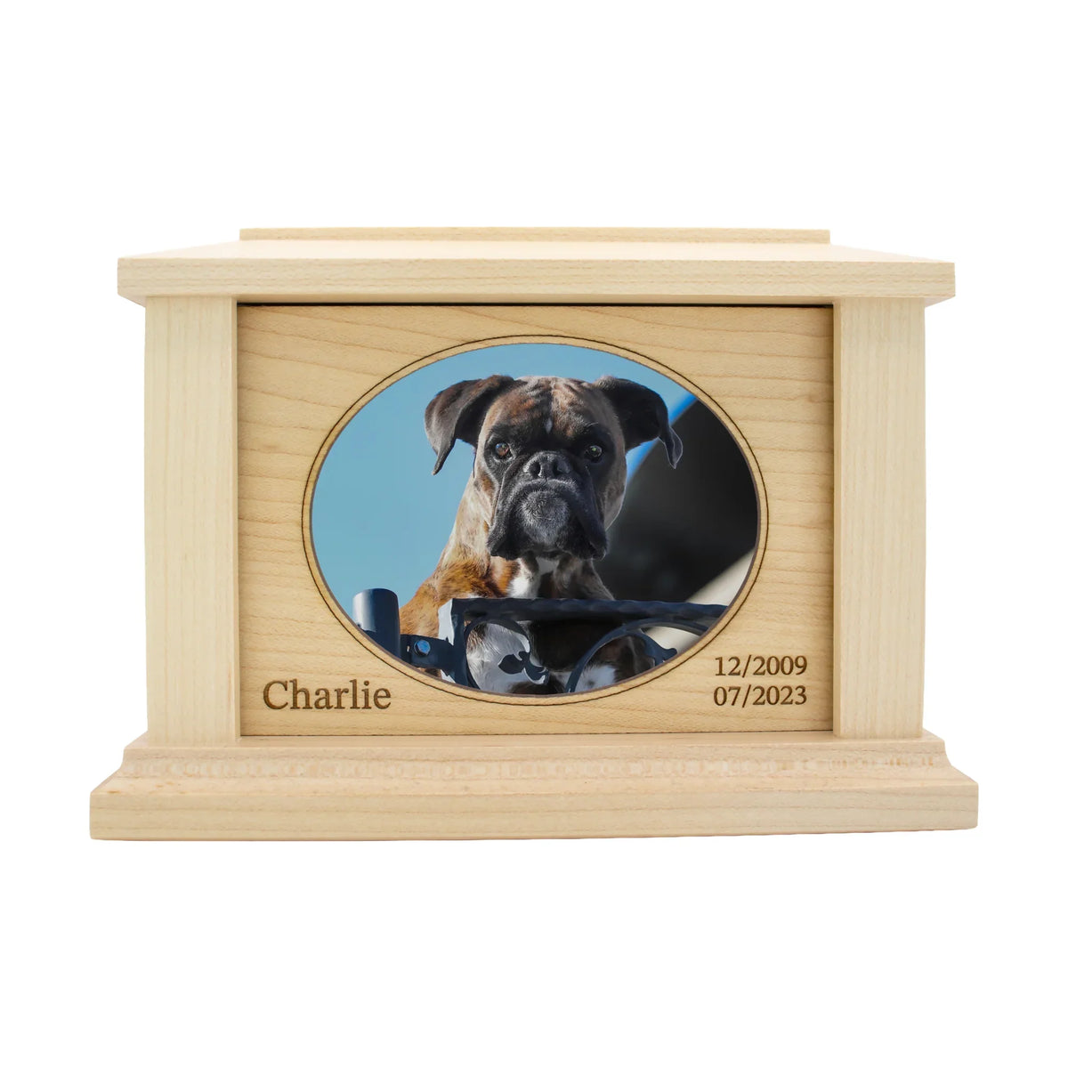 Maple Pet Urn | Oval