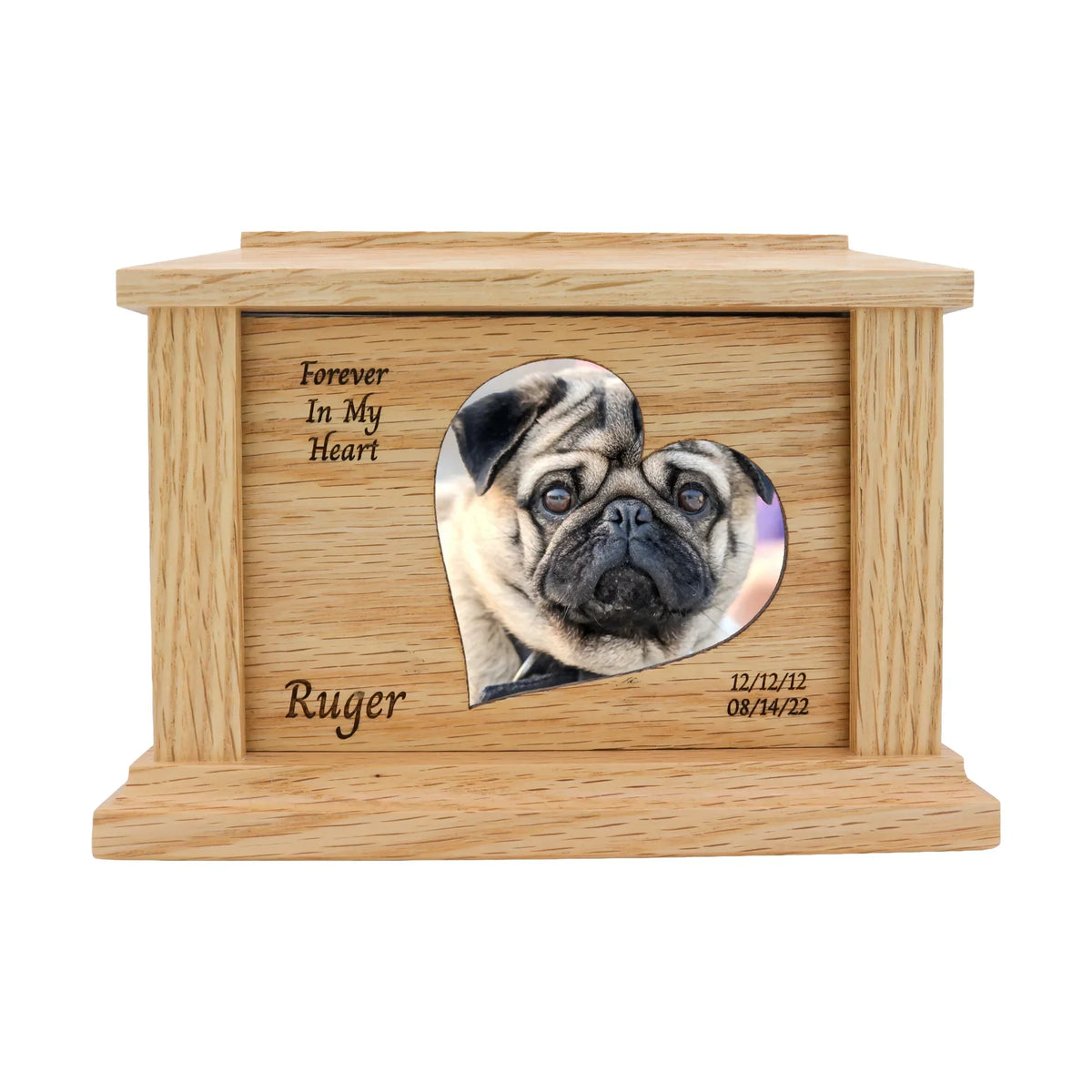 Oak Pet Urn | FIMH Corner