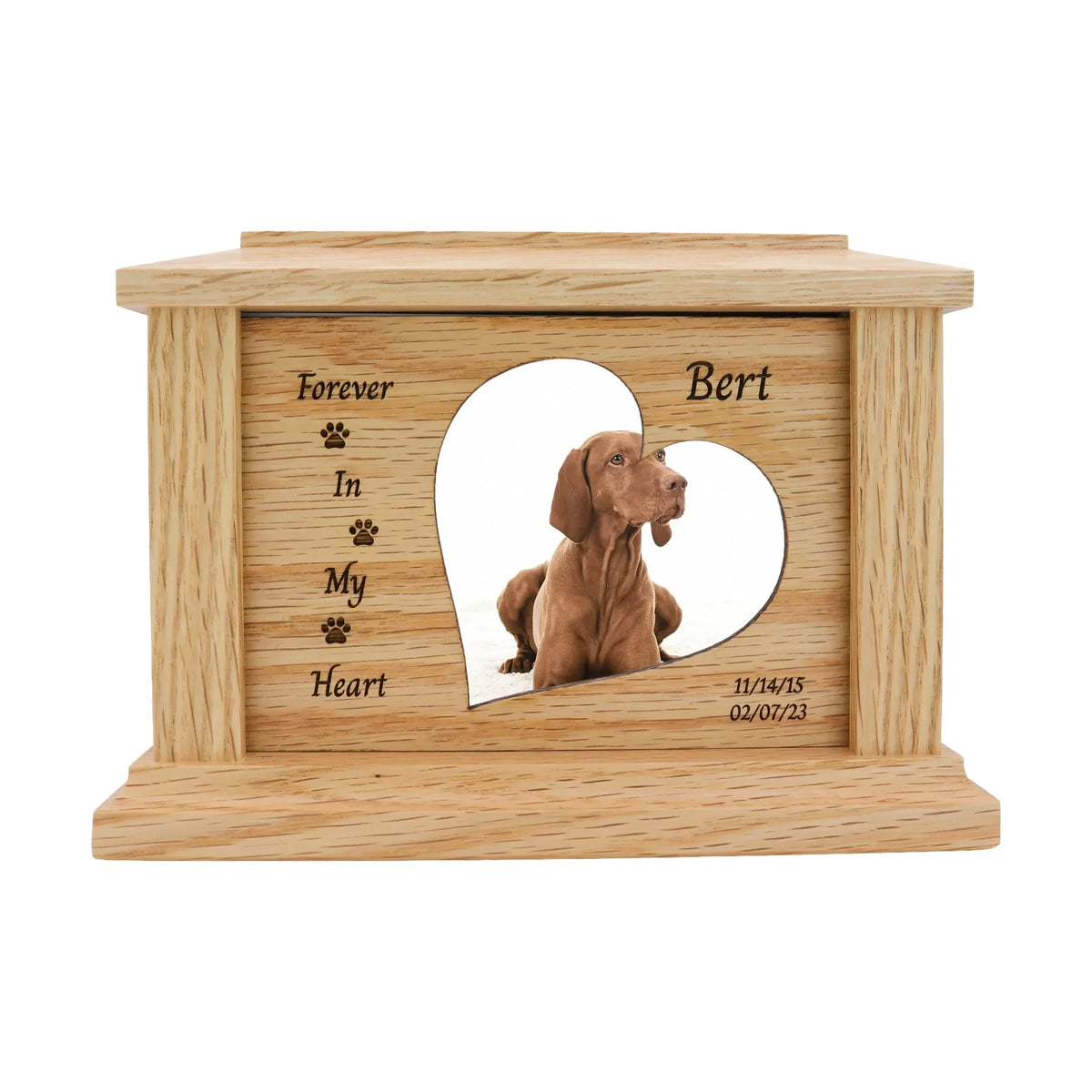 Oak Pet Urn | FIMH Paws